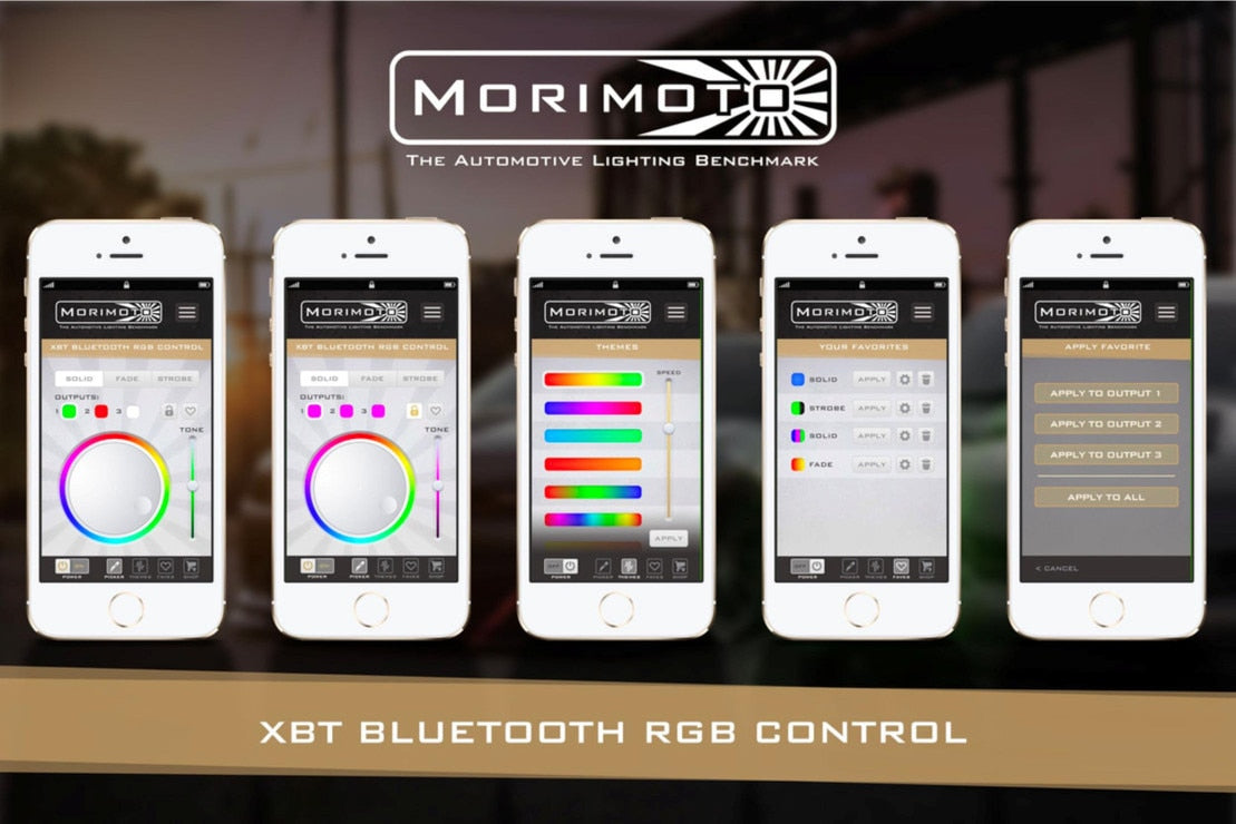 Morimoto Rock Light Kit: Color Changing Rgb (8 Pc)