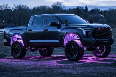 Kit d'éclairage Morimoto Rock : RVB à changement de couleur (8 pièces)