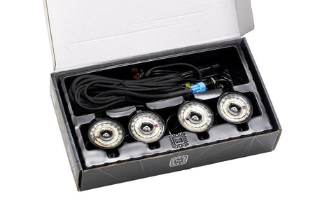 Morimoto Rock Light Kit: White (4 Pc)