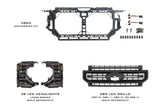 Ford Super Duty Facelift Kit: 17-19 To 20-22 Front End