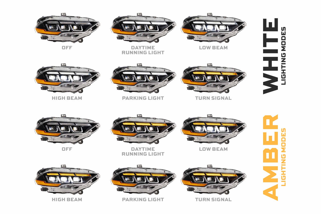 Ford Mustang (18-23) XB LED Headlights (Gen II)