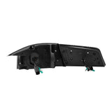 12-21 Tesla Model S LUXX-Series LED Tail Lights Black Red (With Black Trunk Center Piece Replacement)