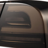 Feux arrière à LED Tesla Model S LUXX 12-21, fumée noire (avec pièce centrale de coffre noire de remplacement)