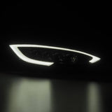 12-21 Tesla Model S NOVA-Series LED Projector Headlights Alpha-Black