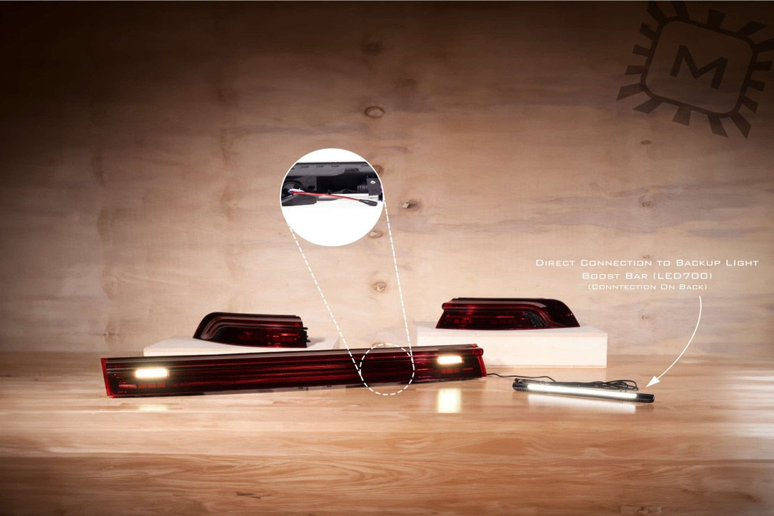 Porsche 911 993 (94-98) XB LED Tail Lights (Smoked)
