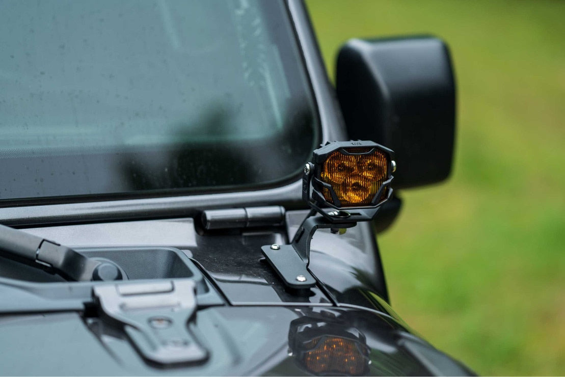 Jeep Wrangler JL (2018+) Ditch Light Brackets