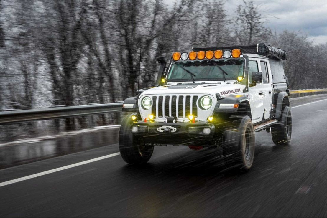 Jeep Gladiator JT (2020+) Ditch Light Brackets
