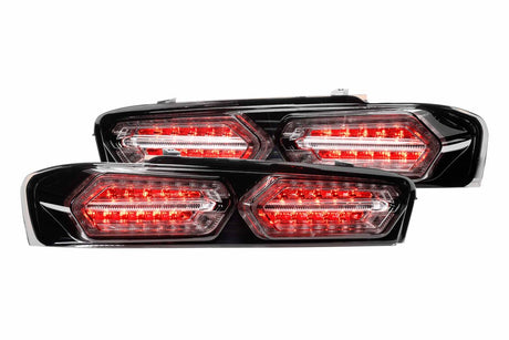 Feux arrière à LED pour Chevrolet Camaro (16-18) XB Facelift (fumés)