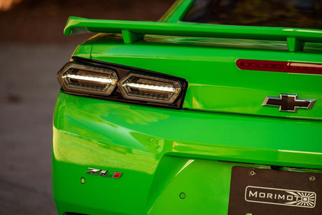 Feux arrière à LED pour Chevrolet Camaro (16-18) XB Facelift (fumés)