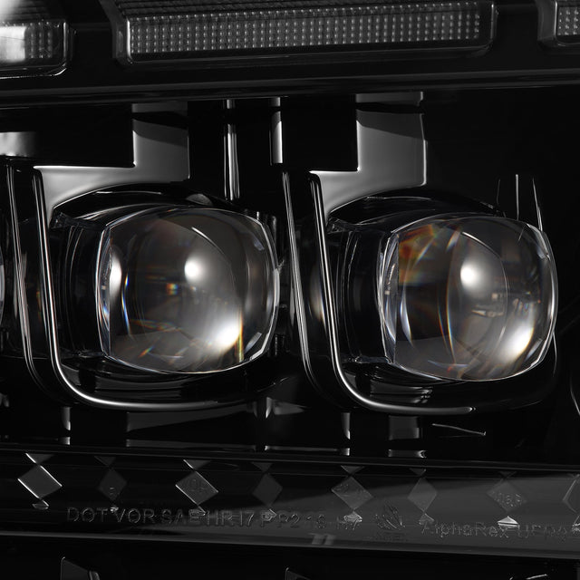 13-14 Ford Mustang MK II NOVA-Series LED Projector Headlights Black