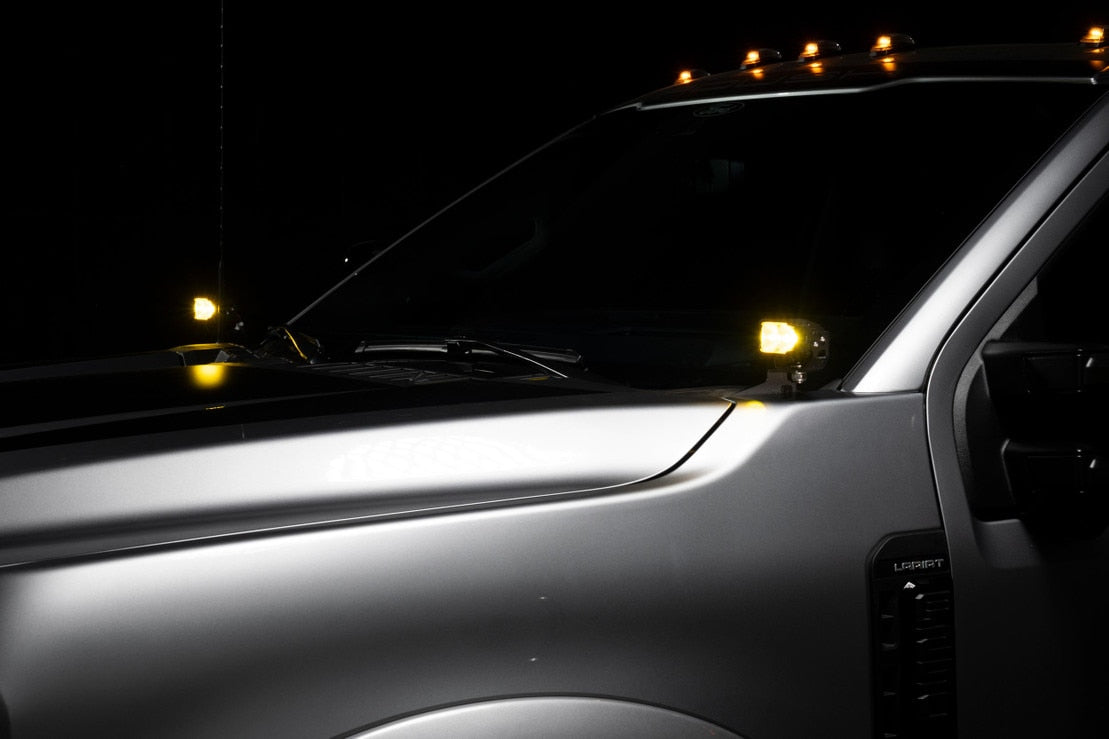 2Banger Led Ditch Light System: Ford Super Duty (23+)