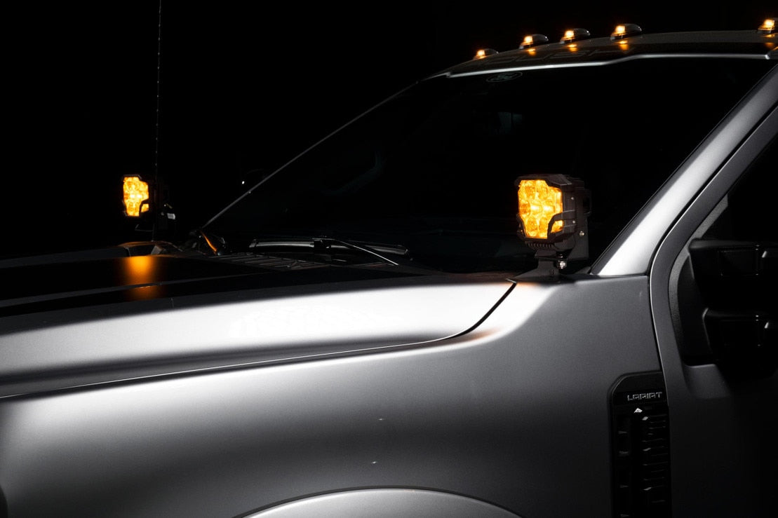 Système de feux de fossé à DEL 4Banger : Chevrolet Silverado HD (2020+)