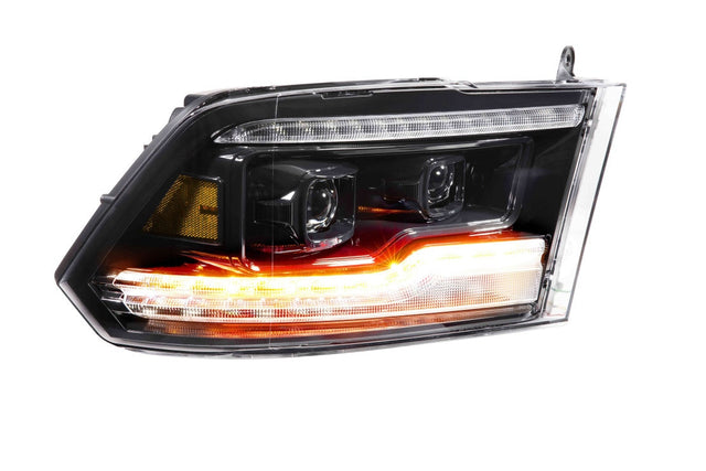 Dodge Ram (09-18) : phares à LED Morimoto Xb (ambre Drl)