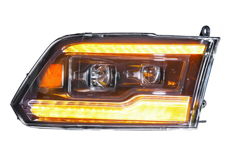 Dodge Ram HD (09-14) XB Led Headlights (Amber Drl)