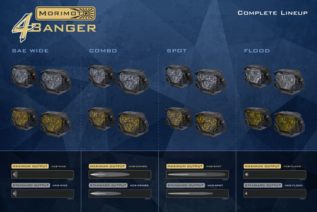 4Banger Led Ditch Light System: Ram 1500 (2019+)