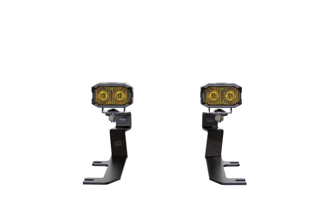 2Banger Led Ditch Light System: GMC Sierra HD (2020+)