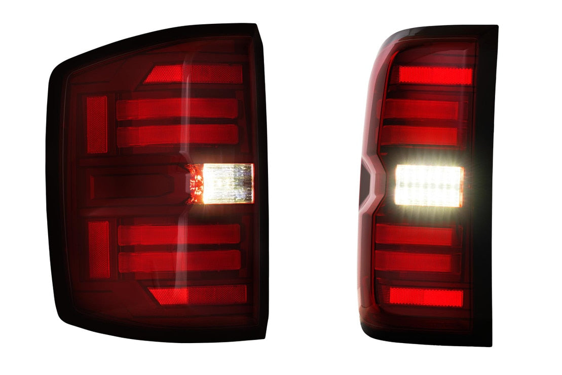 Chevy Silverado 2500HD / 3500HD (15-19) XB LED Tail Lights (Red)