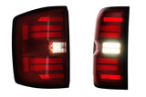 Chevy Silverado 2500HD / 3500HD (15-19) XB LED Tail Lights (Red)