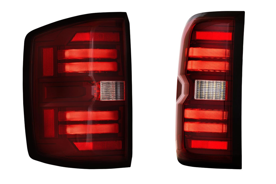 Chevy Silverado 2500HD / 3500HD (15-19) XB LED Tail Lights (Red)