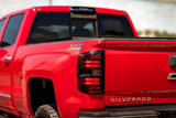 Chevy Silverado 2500HD / 3500HD (15-19) XB LED Tail Lights (Red)