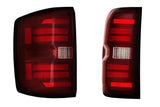 GMC Sierra 3500HD Dually (15-19) XB LED Tail Lights (Red)