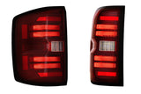 GMC Sierra 3500HD Dually (15-19) XB LED Tail Lights (Red)