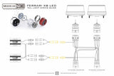 Ferrari 575 Berlinetta (02-06) XB LED Tail Lights
