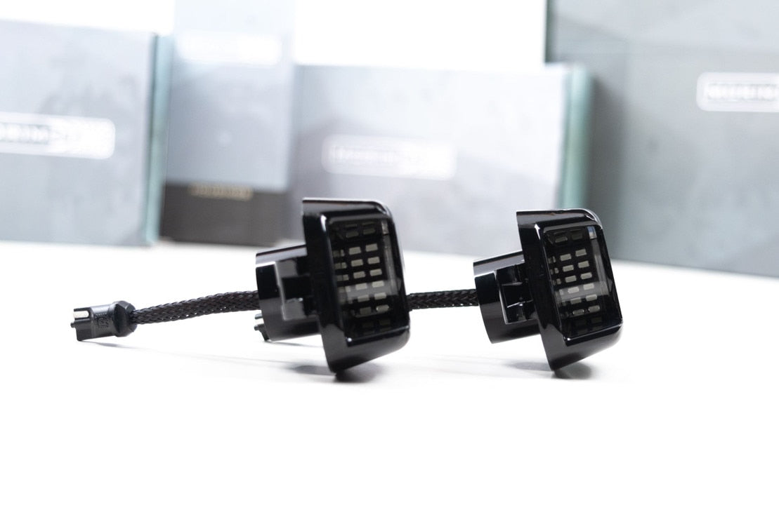 Chevrolet Trucks 99-13 (Avant 2014): Feux de plaque d'immatriculation Xb Led