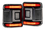 Jeep Wrangler JL (2018+) XB LED Low Profile Tail Lights (Smoked)