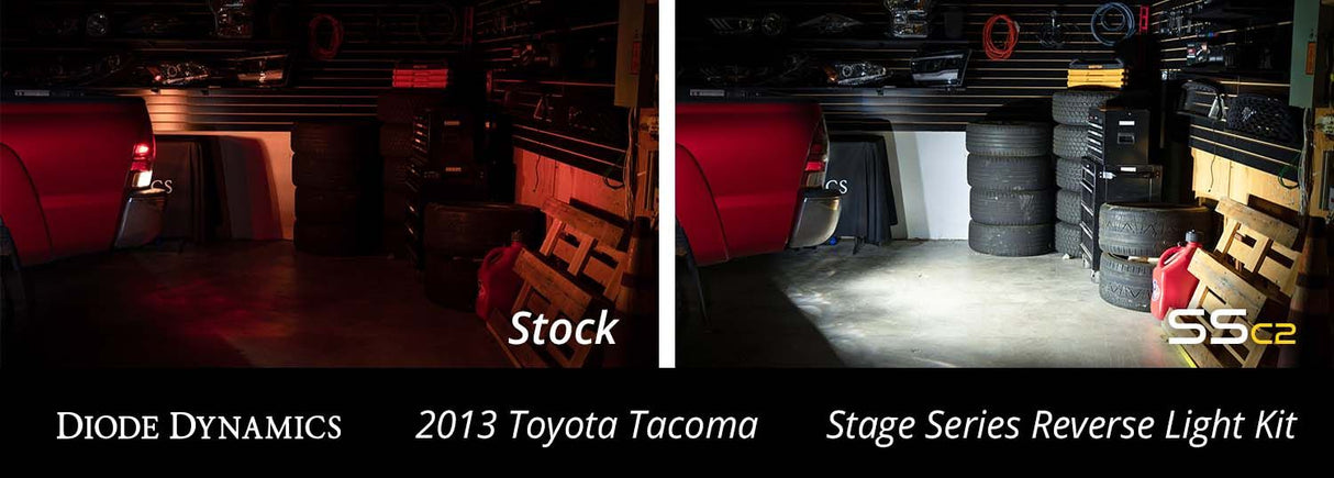 Kit d'éclairage de fossé à LED de la série Stage pour Toyota Tacoma 2016-2023