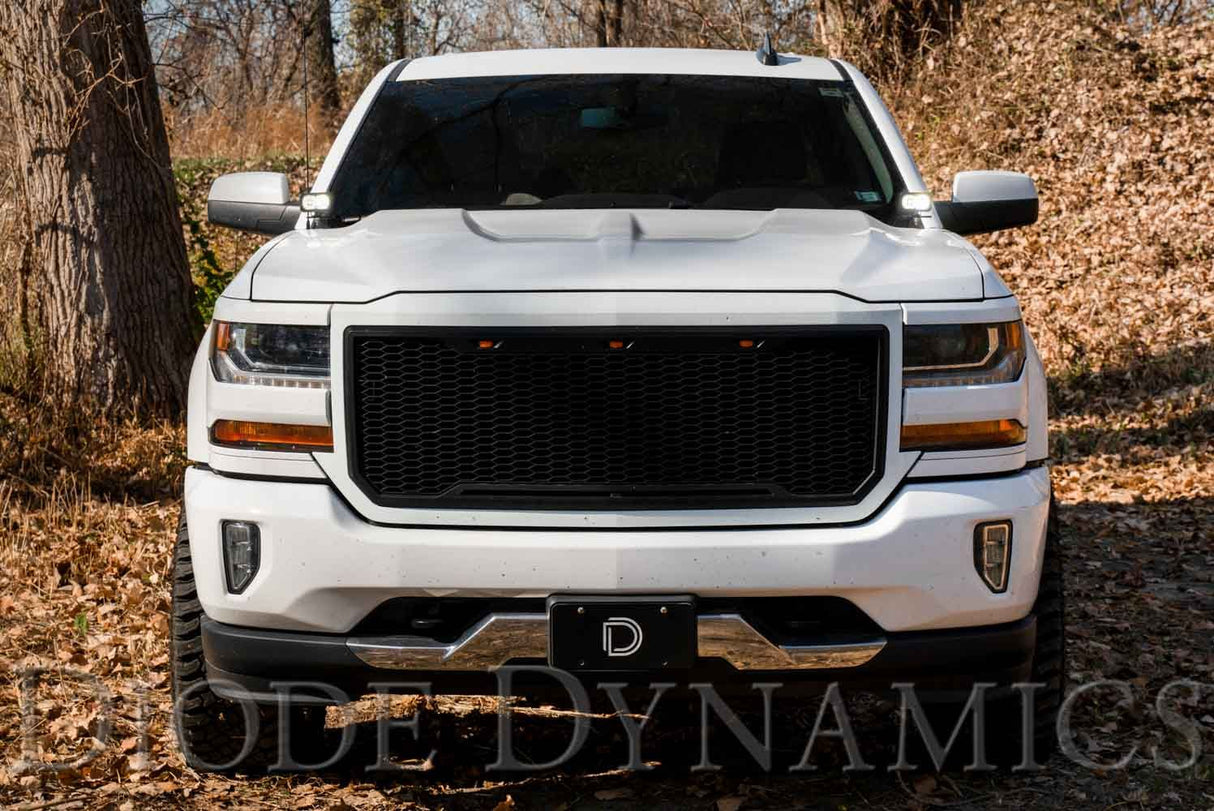 Stage Series Backlit Ditch Light Kit for 2014-2019 Chevrolet Silverado 1500