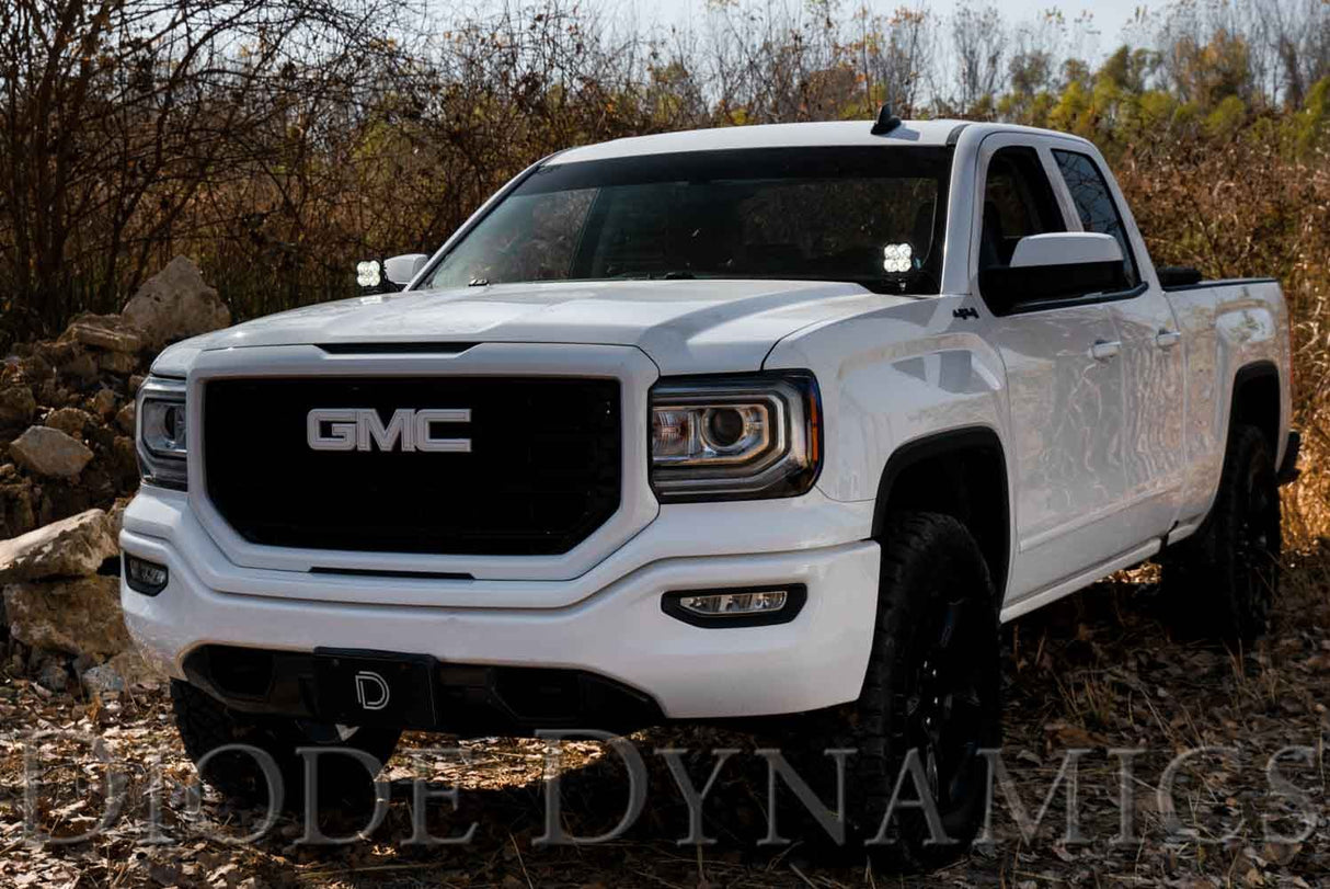 Stage Series Backlit Ditch Light Kit for 2014-2019 GMC Sierra 1500