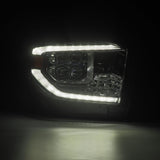 Phares projecteurs à LED chromés pour Toyota Tundra MK II série NOVA 14-21