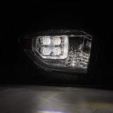 Phares projecteurs à LED chromés pour Toyota Tundra MK II série NOVA 14-21