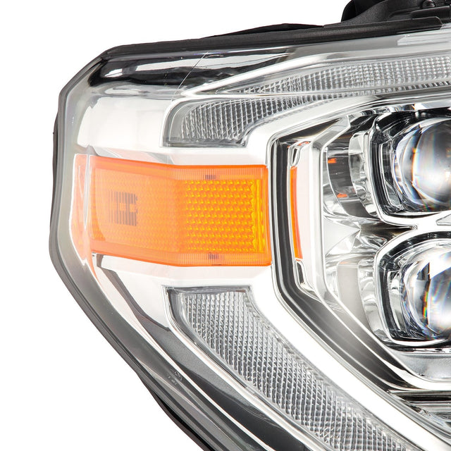 Phares projecteurs à LED chromés pour Toyota Tundra MK II série NOVA 14-21