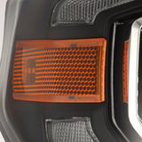 14-21 Toyota Tundra MK II PRO-Series Halogen Projector Headlights Black