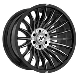 XF OFFROAD - XF-231 | 22x10 / -18 Offset / 8x165.1/8x180 Boulonnage | XF-231221081651180-18GBMTITDDT