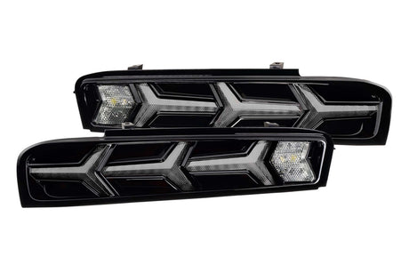Feux arrière à LED pour Chevrolet Camaro (16-18) XB (fumés)