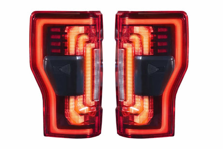 Ford Super Duty (17-22) XB LED Tail Lights (Red)