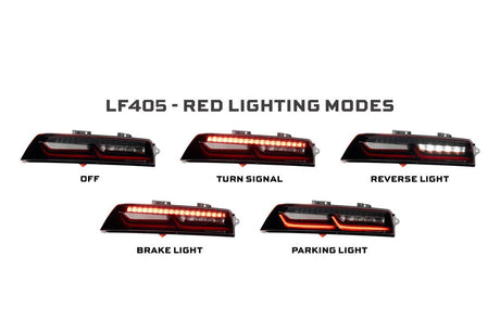 Chevrolet Camaro (14-15) XB LED Tail Lights (Red)
