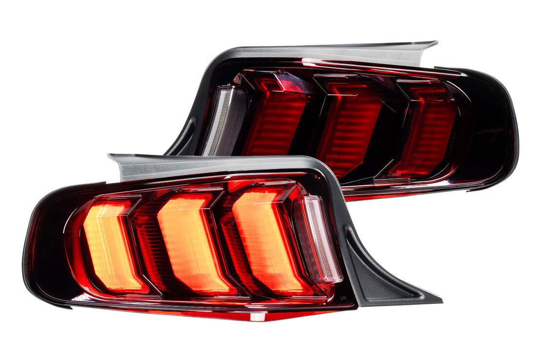 Ford Mustang (10-12) Facelift XB LED Tail Lights (Red)