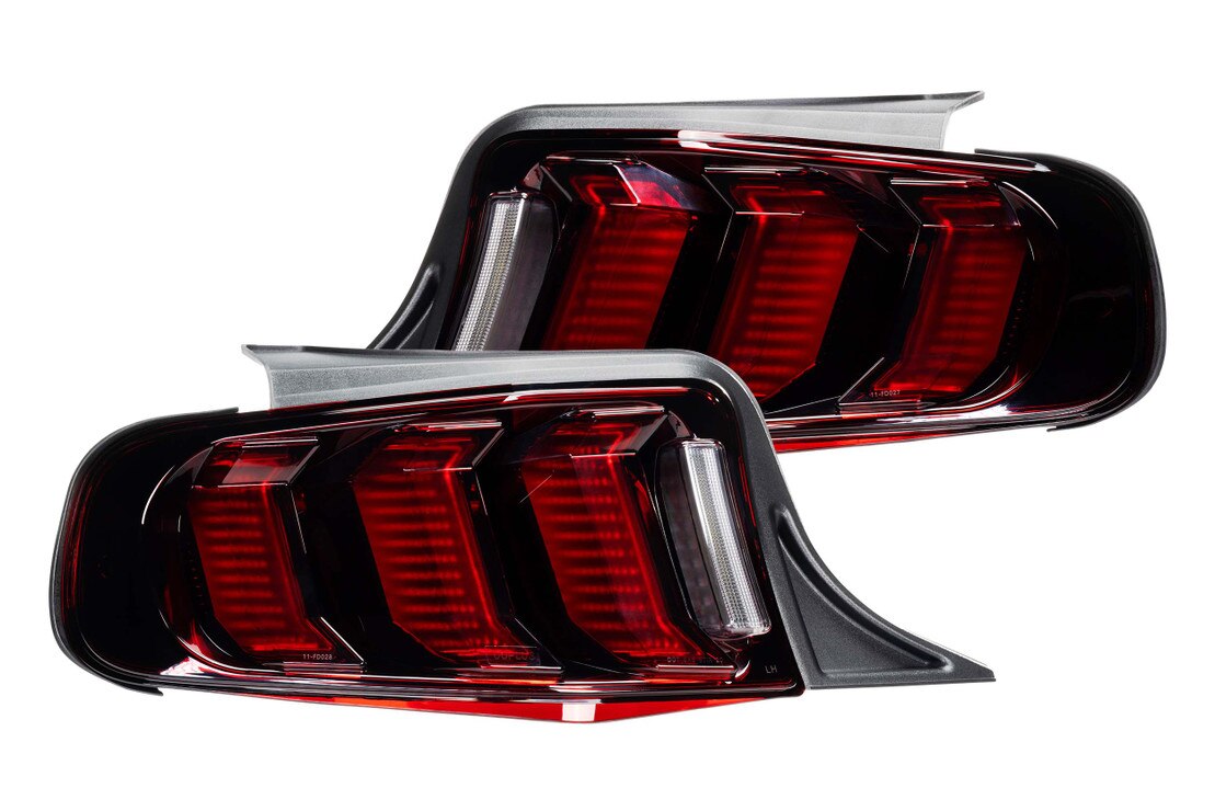 Ford Mustang (10-12) Facelift XB LED Tail Lights (Red)