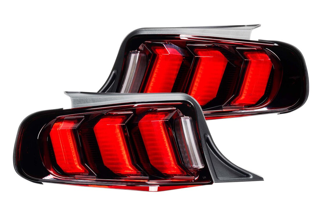 Ford Mustang (10-12) Facelift XB LED Tail Lights (Red)