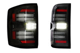 Chevy Silverado 2500HD / 3500HD (15-19) XB LED Tail Lights (Smoked)