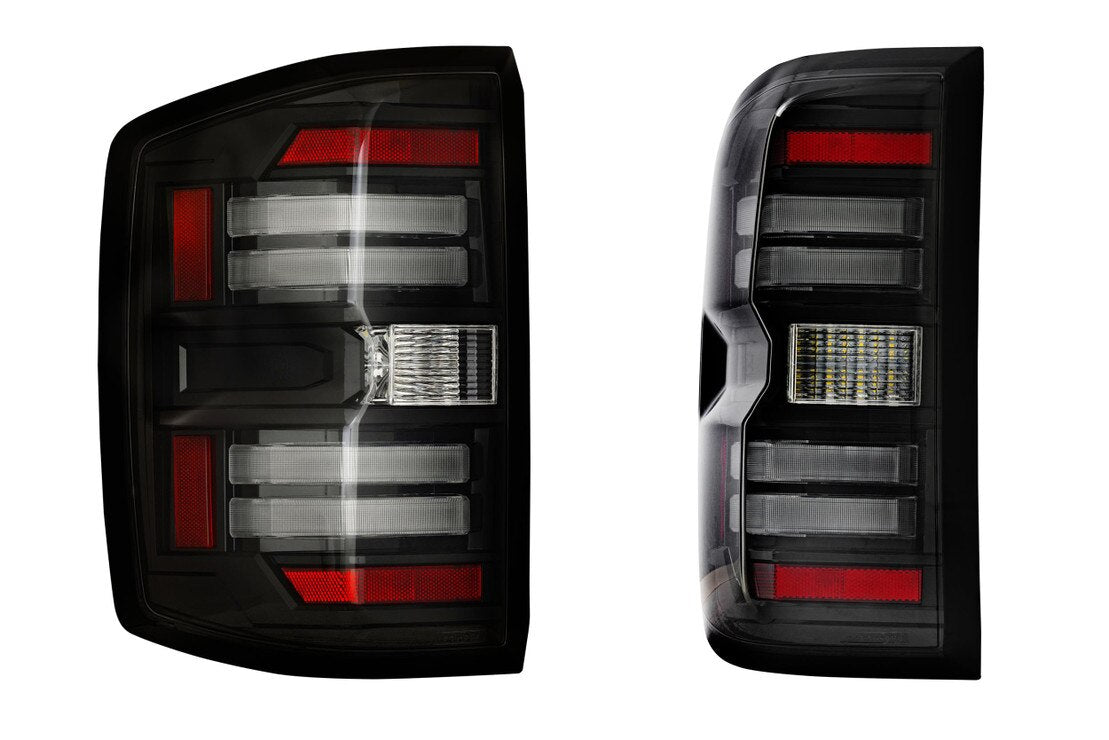 GMC Sierra 3500HD Dually (15-19) XB LED Tail Lights (Smoked)