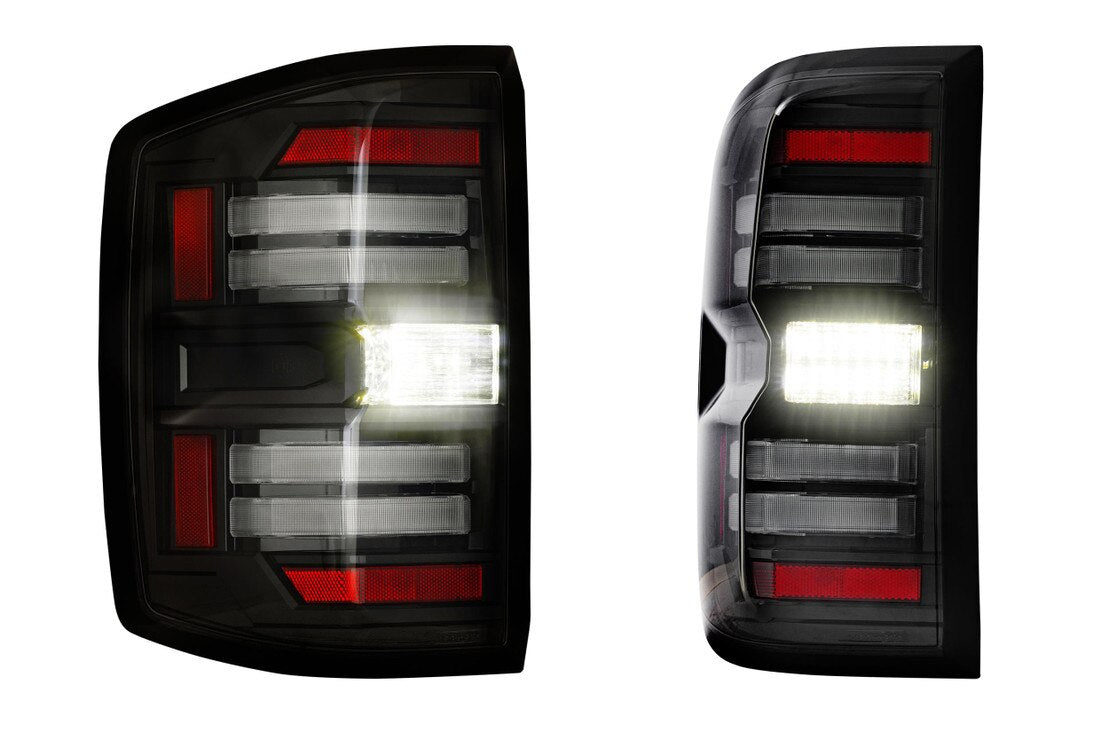 GMC Sierra 3500HD Dually (15-19) XB LED Tail Lights (Smoked)