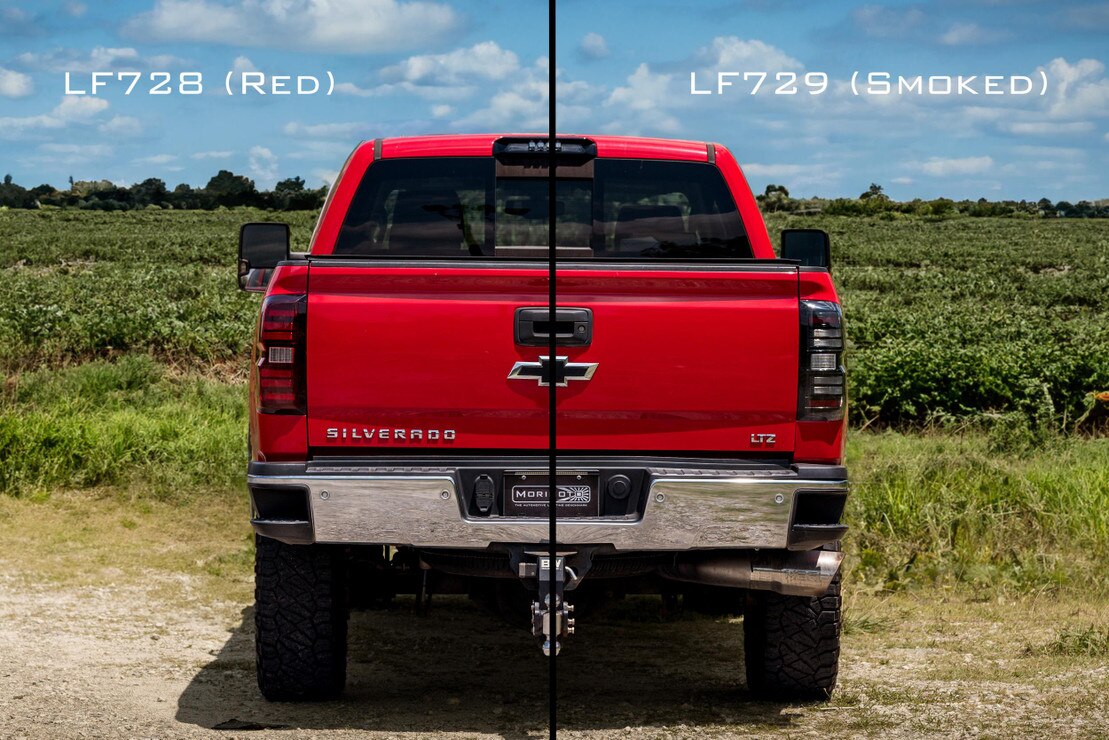 GMC Sierra 3500HD Dually (15-19) XB LED Tail Lights (Smoked)