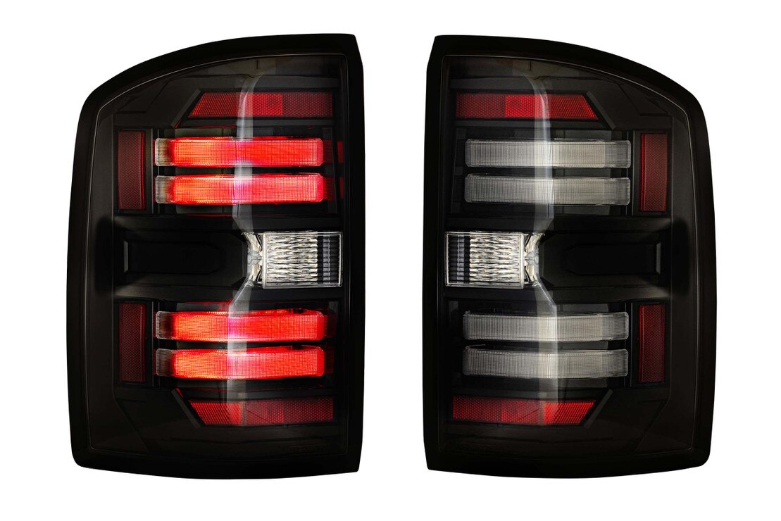GMC Sierra 1500 (14-18) XB LED Tail Lights (Smoked)