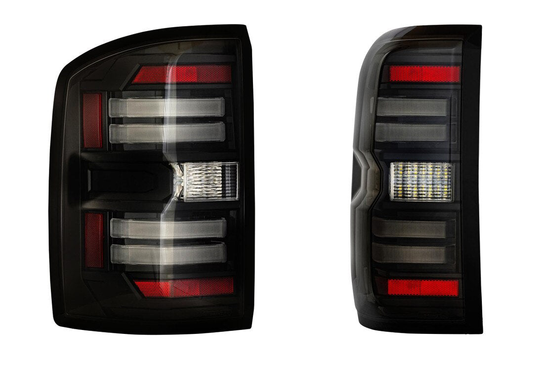 GMC Sierra 1500 (14-18) XB LED Tail Lights (Smoked)