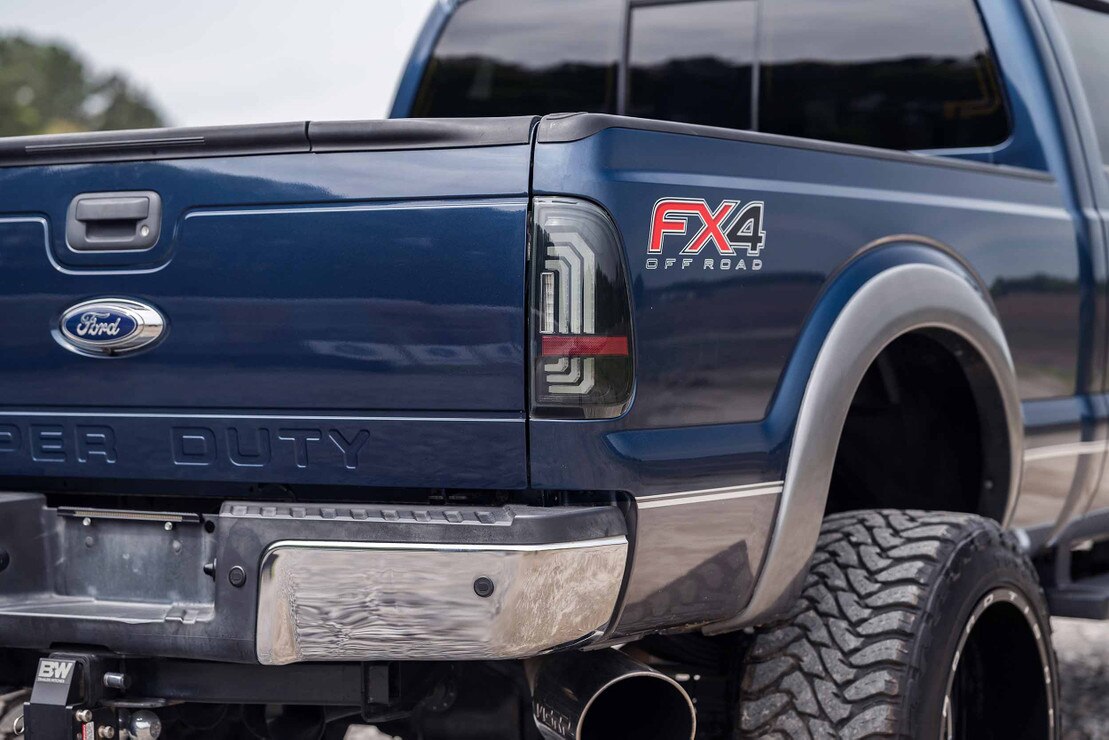 Ford F-350 Super Duty (99-16) XB LED Tail Lights (Smoked)